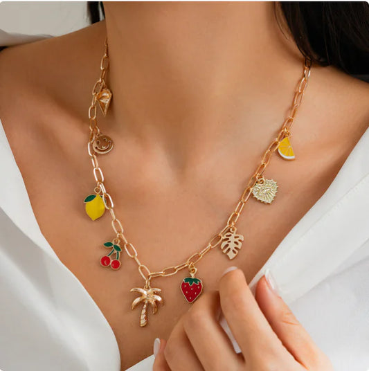 Collar con Colgante Brisa del Océano