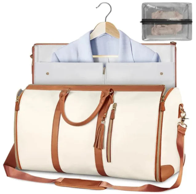 Mochila de viaje de cuero