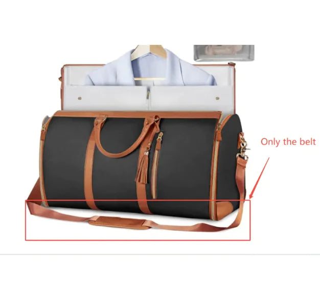 Mochila de viaje de cuero