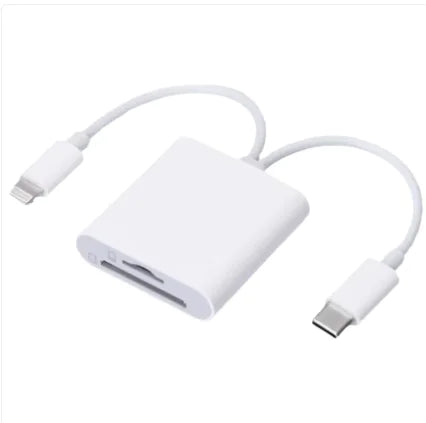 Cable adaptador USBOTG para teléfono móvil tipo c, tableta, cámara SDTF, lector de tarjetas de memoria