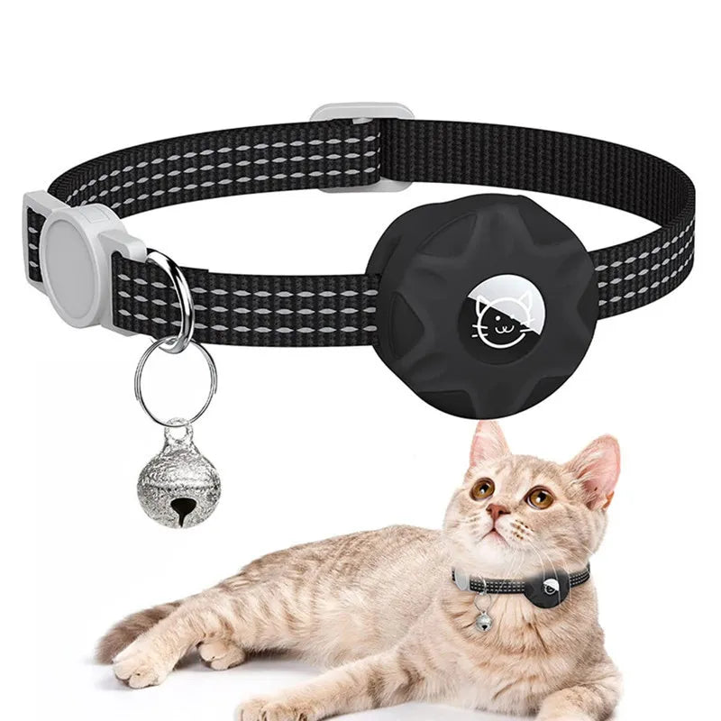 Collar para Gato de Silicona con Rastreador